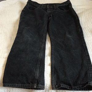 Men’s black jeans size 32X 30